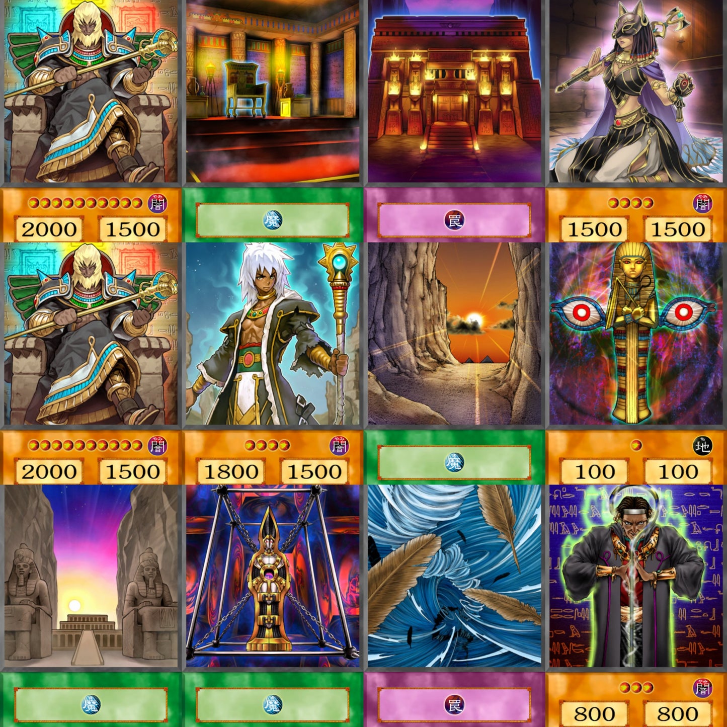 Mazo Shadi YU-GI-OH spil 45kom
