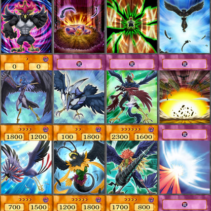 Crow Hogan YU-GI-OH spil 45kom