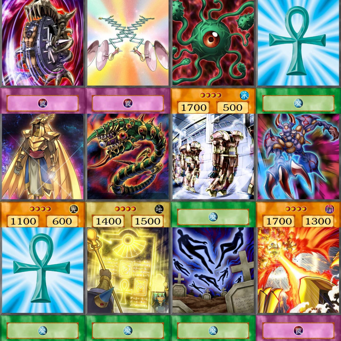 Yami Marik YU-GI-OH spil 60kom