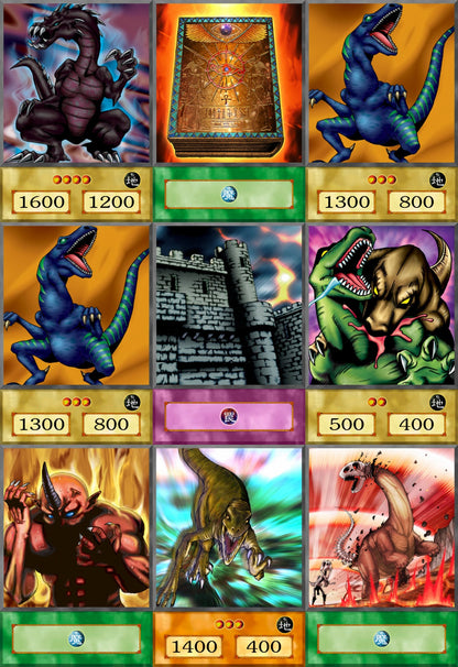 Rex Raptor YU-GI-OH spil 40kom