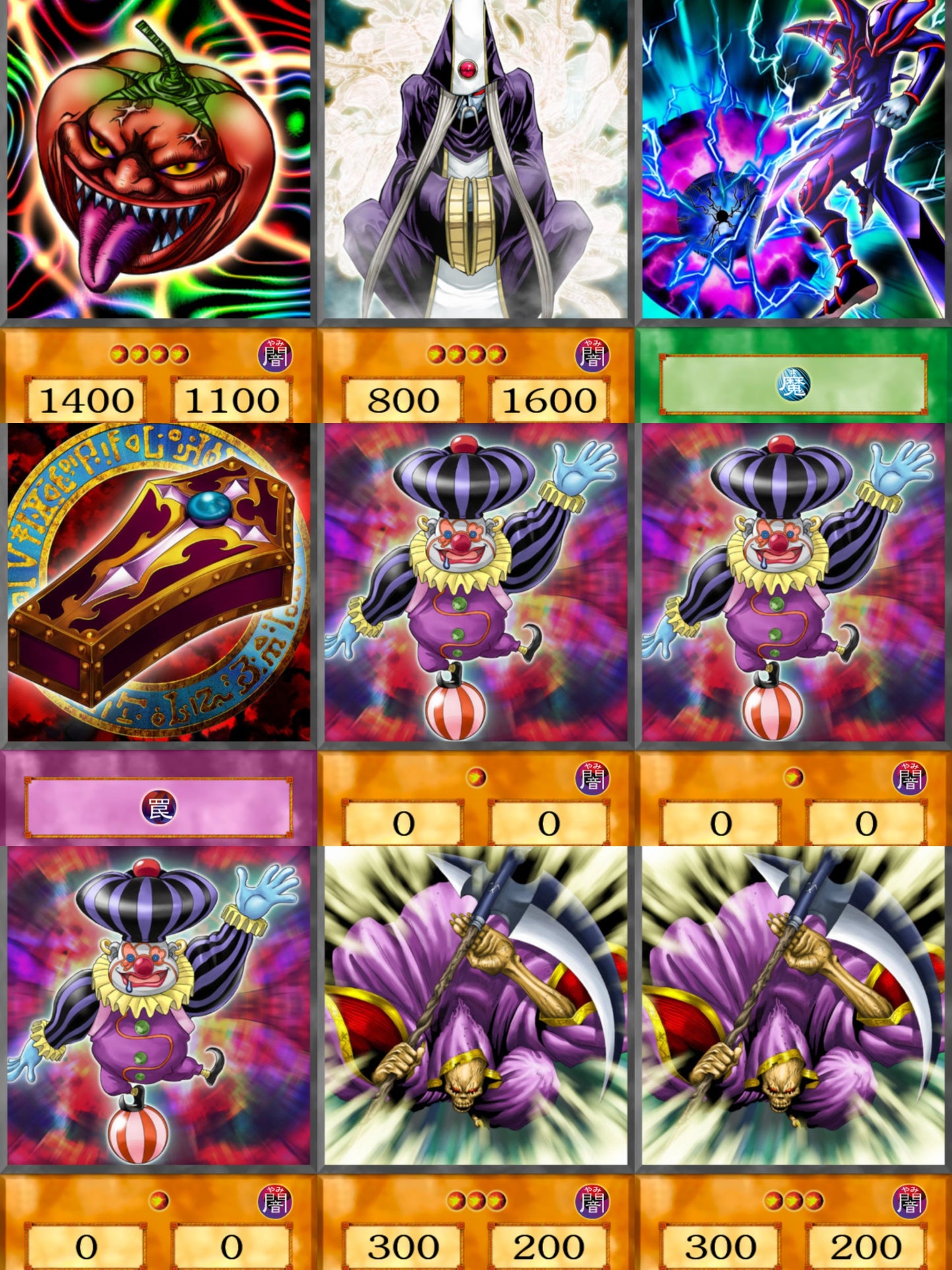 Arkana Pandora YU-GI-OH spil 45kom