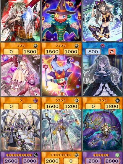 Shaddoll YU-GI-OH spil 45kom