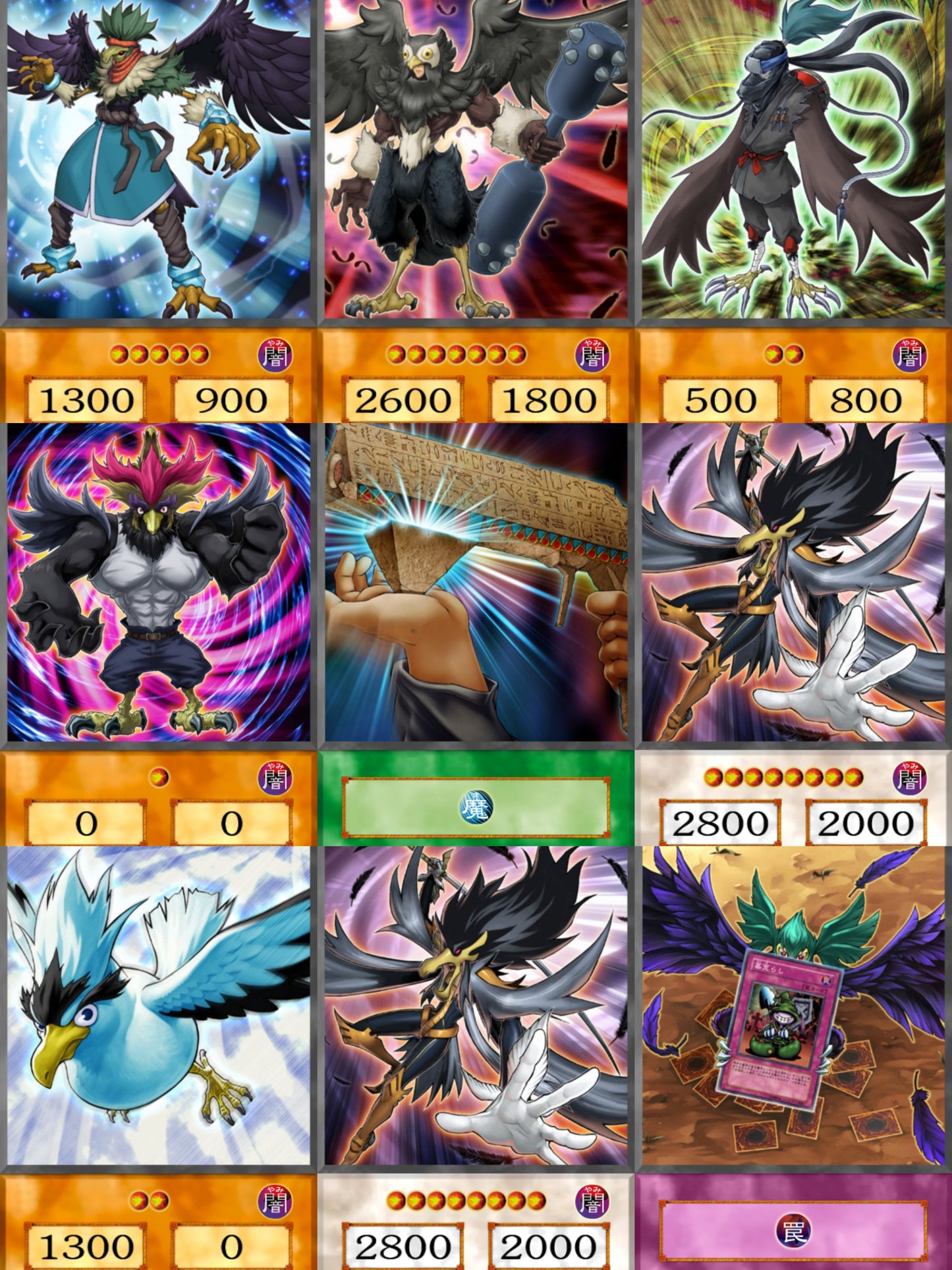 Crow Hogan YU-GI-OH spil 45kom