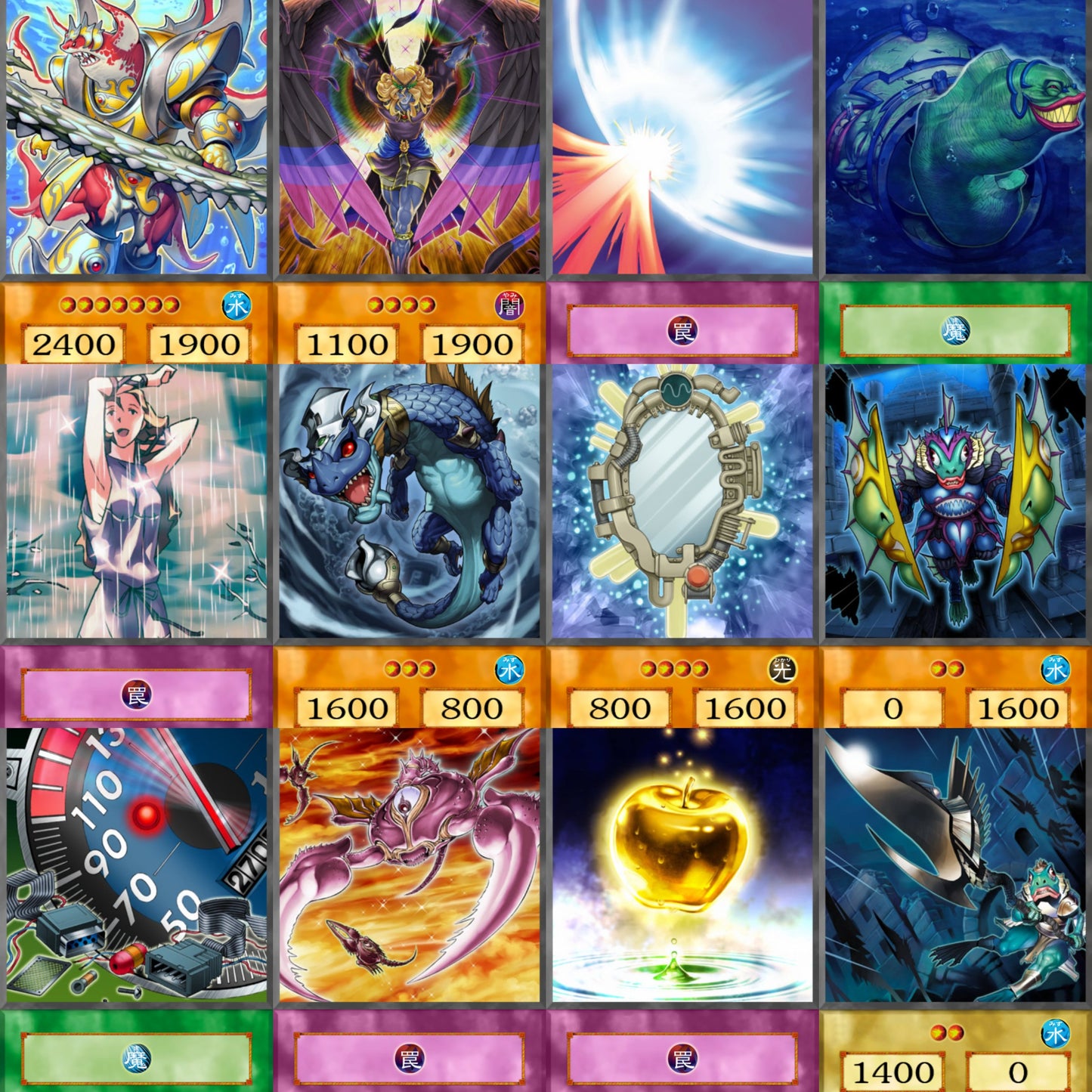 Dartz YU-GI-OH spil 45kom
