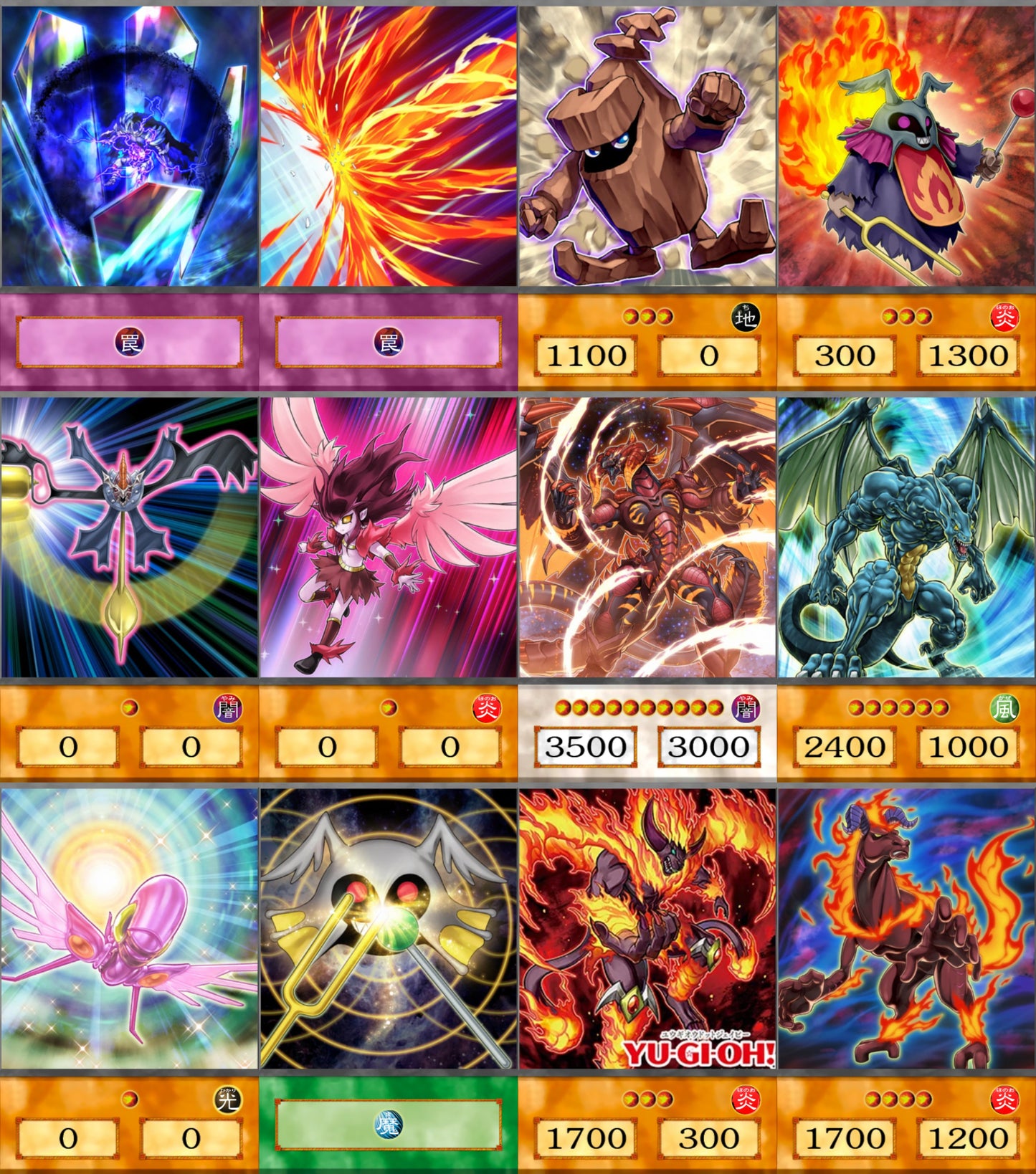 Jack Atlas YU-GI-OH spil 60kom