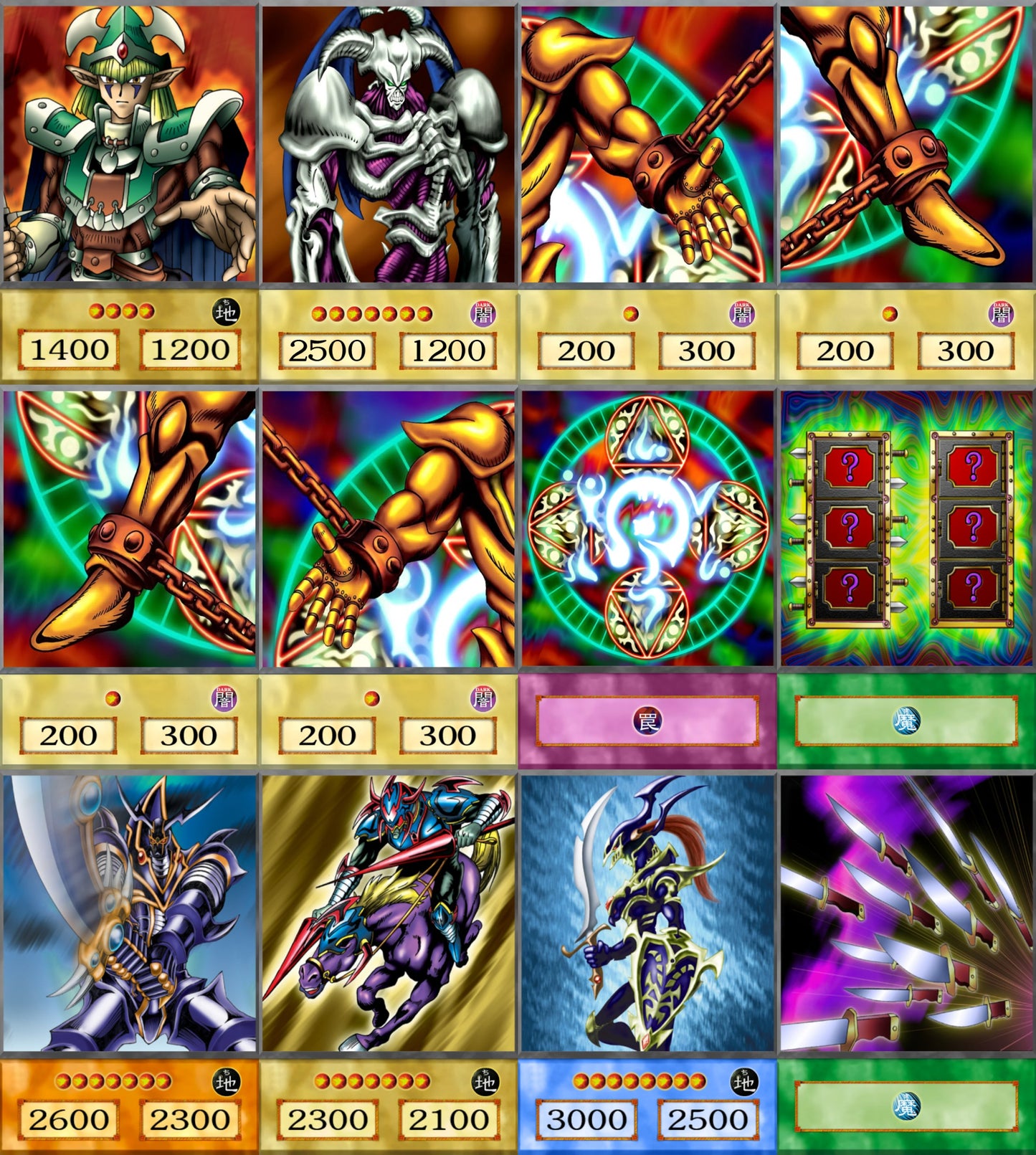 Yugi Moto YU-GI-OH spil 40kom
