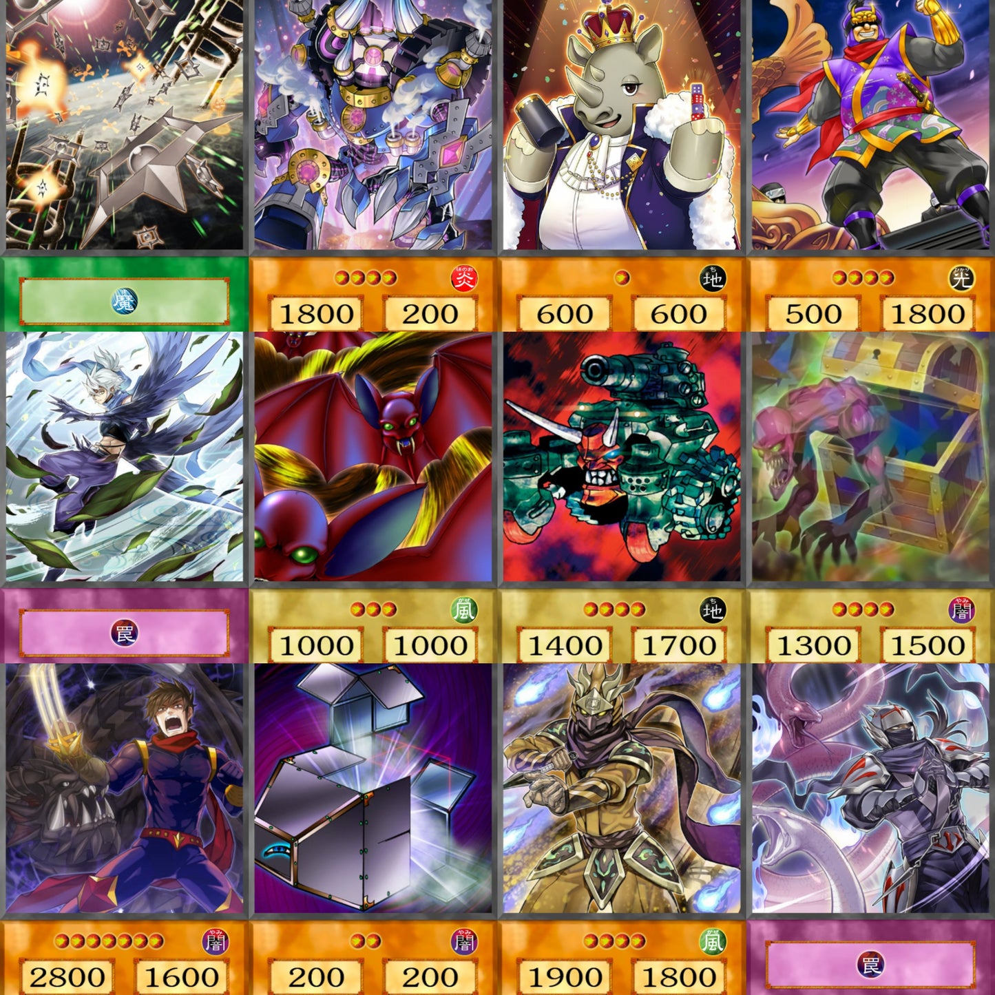 Duke Devlin YU-GI-OH spil 60kom
