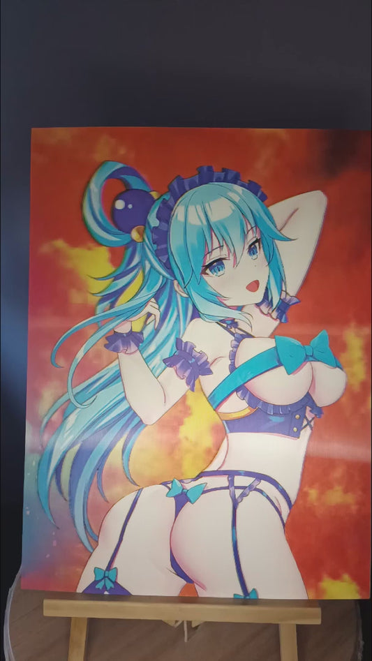 Ecchi 18+ #2 3D Poster