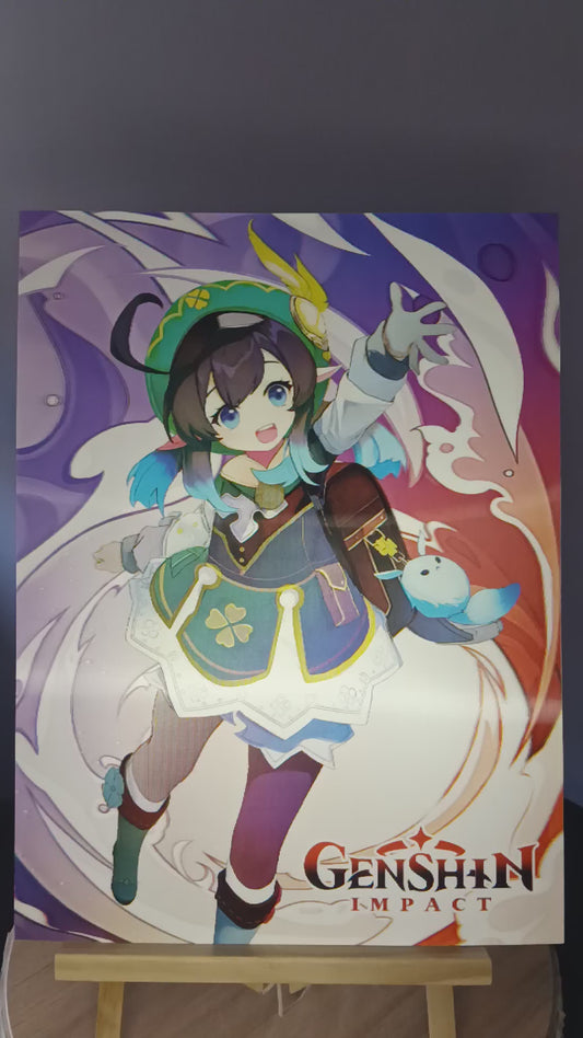 GENSHIN IMPACT 3D Poster