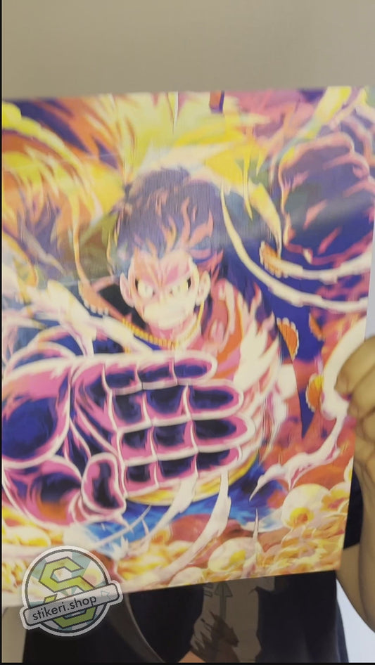LUFFY ONE PIECE 3D Poster