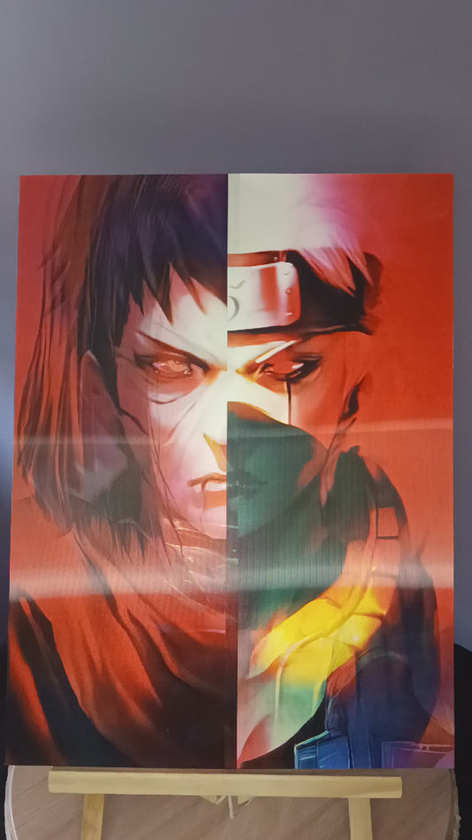 NARUTO X SASUKE 3D Poster