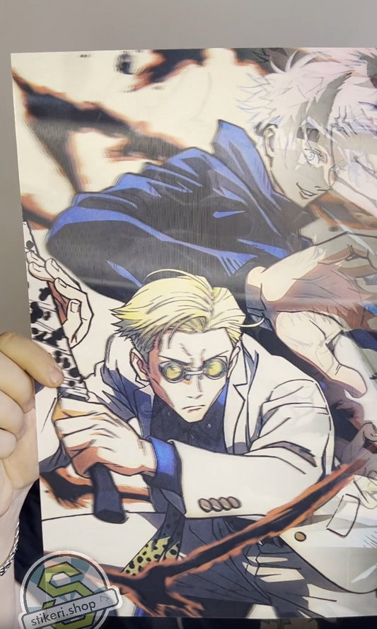 JUJUTSU KAISEN 3D Poster