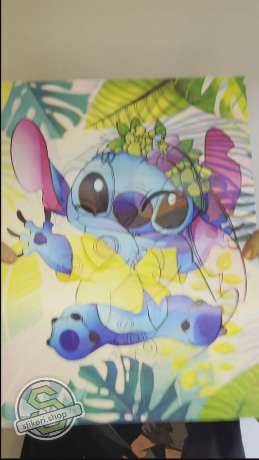 STITCH 3D Poster
