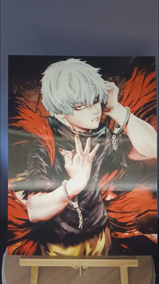 Kaneki Tokyo Ghoul 3D Poster