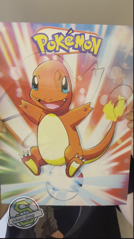 POKEMON 3D Poster