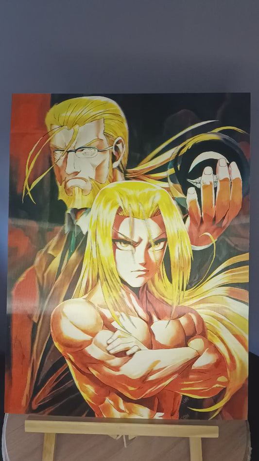 FULL METAL ALCHEMIST 3D Poster